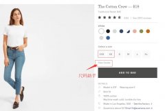 Everlane服装海淘尺码如何选择？Everlane美国官网海淘尺码指南