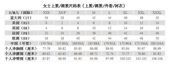 Kenzo海淘服装尺码怎么看？Kenzo海淘尺码对照表